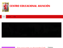 Tablet Screenshot of colegioasuncion.cl